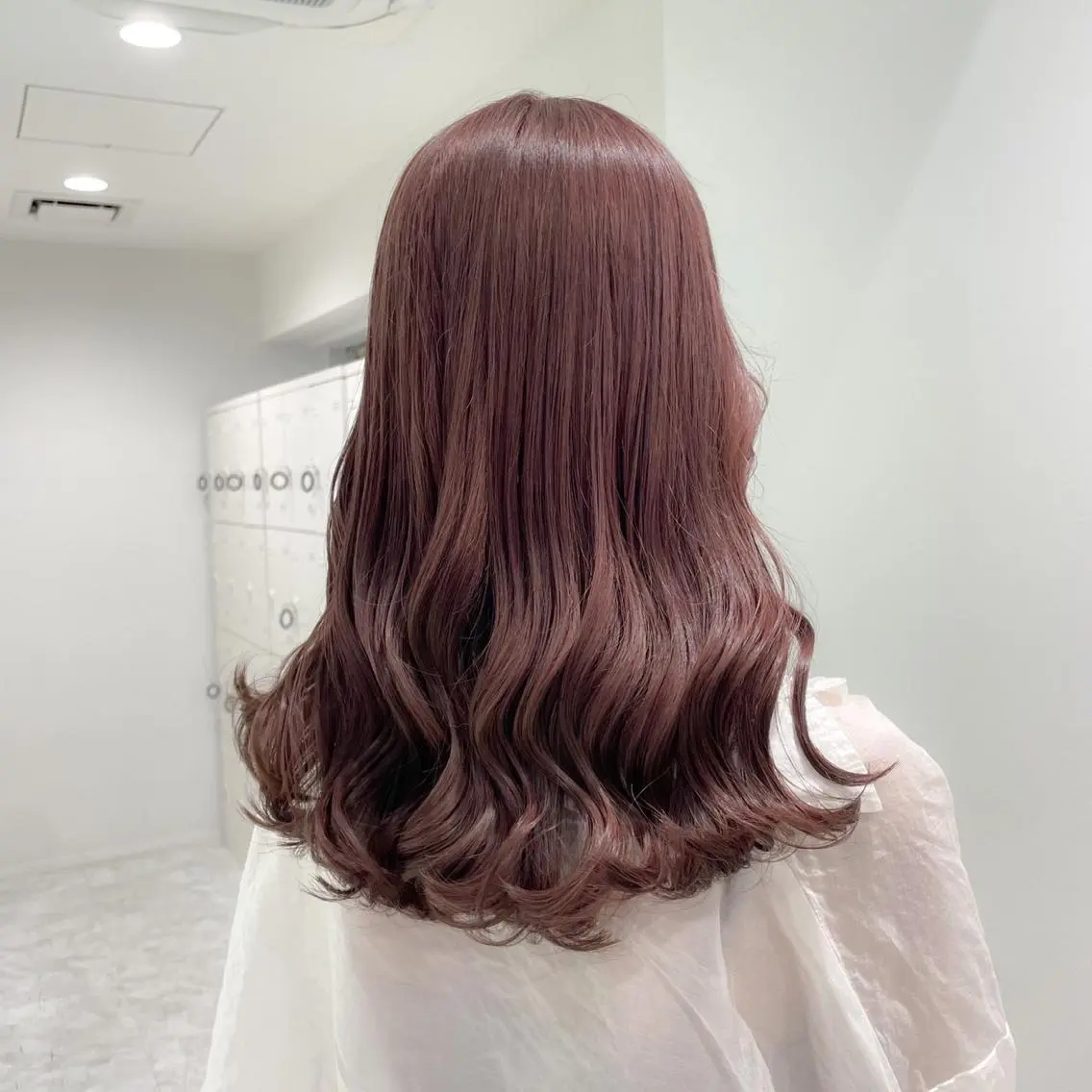 ロング カラー パーマ ヘアアレンジ メンズ キッズ ネイル マツエク・マツパ アイブロウ 韓国系🇰🇷🩶 艶暗髪/MEIのヘアスタイル