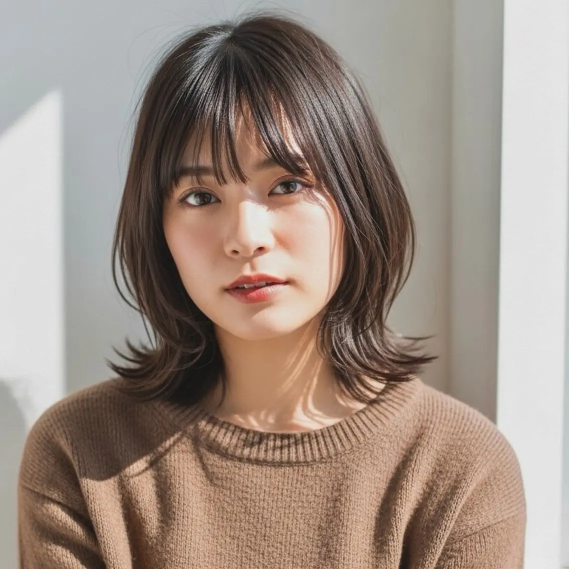 ミディアム カラー パーマ ヘアアレンジ La Pace 【ラパーチェ】のヘアスタイル