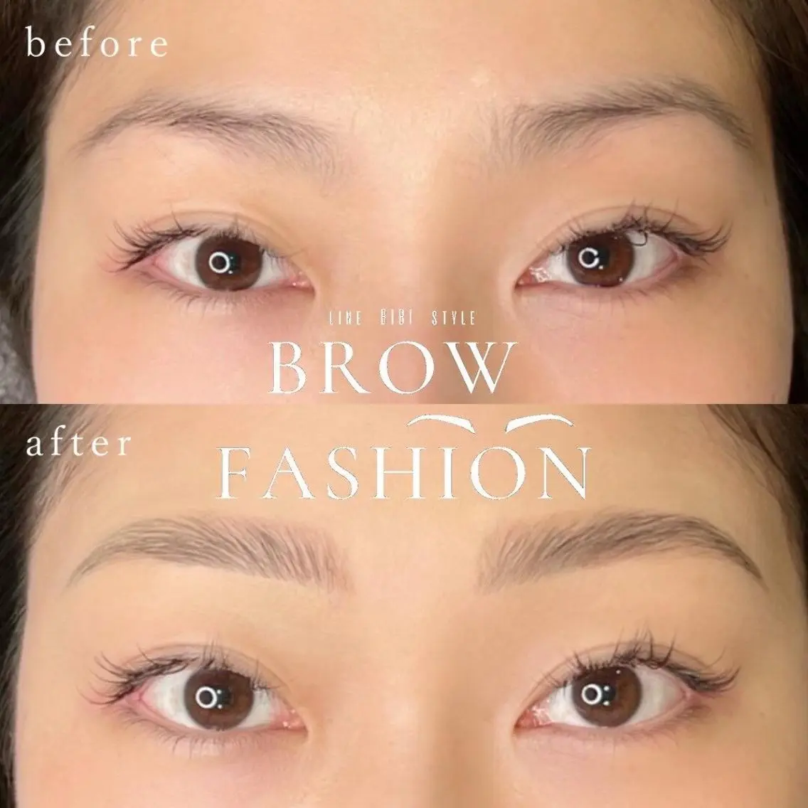 【骨格に合わせて美眉に】アイブロウ(美眉スタイリング×WAX)の写真