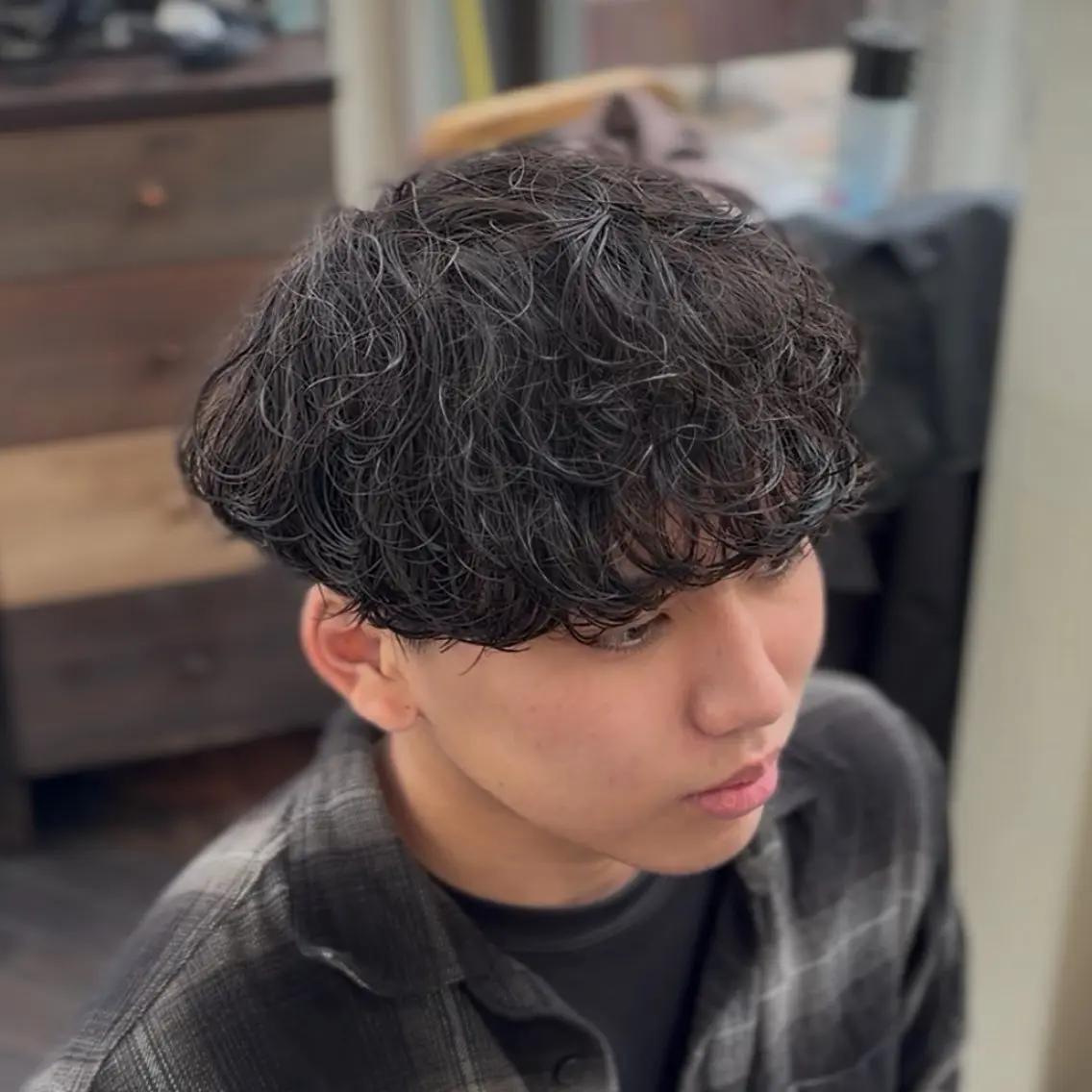 パーマ メンズ メンズパーマ 波巻きパーマ パーマ 🔥YUSEI 🔥のヘアスタイル