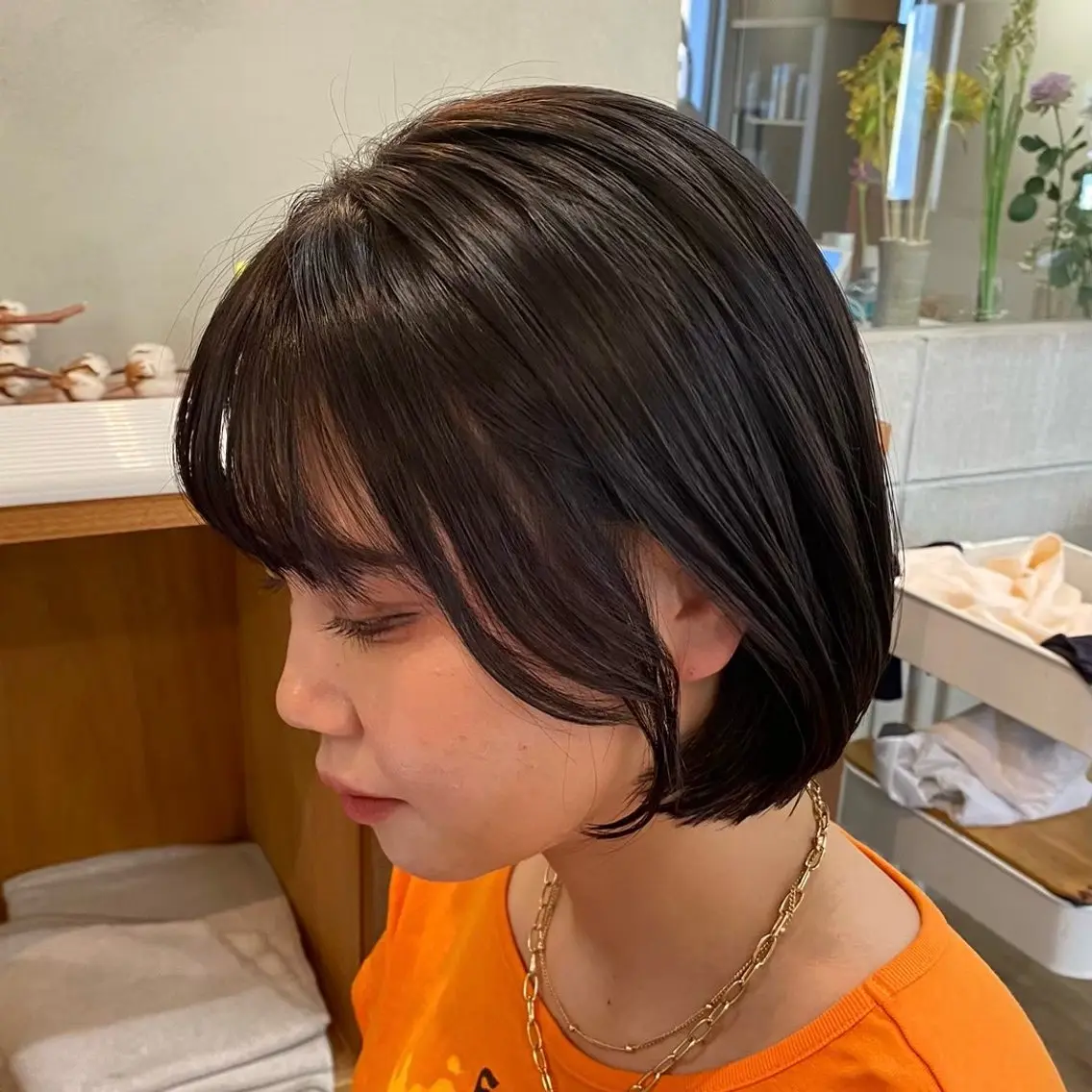 ショート 🌹花屋併設🌹 横山 洋幸のヘアスタイル
