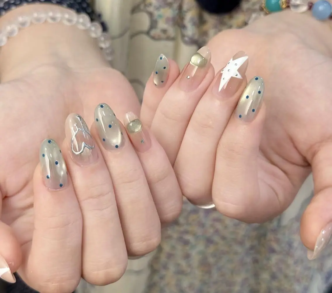 ネイル ハンドネイル 🎀 KiKi_nailのネイルデザイン