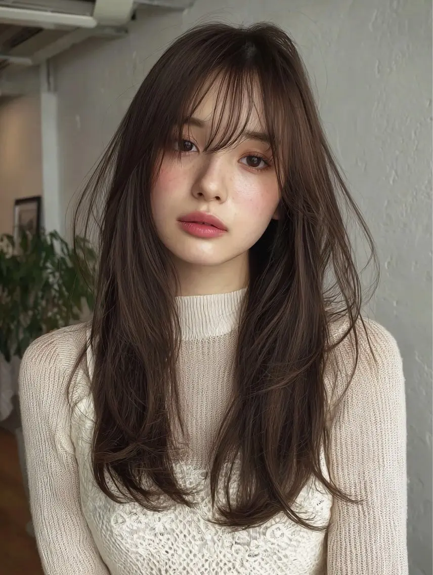 ロング ヘアカラー 村田 七夕のヘアスタイル