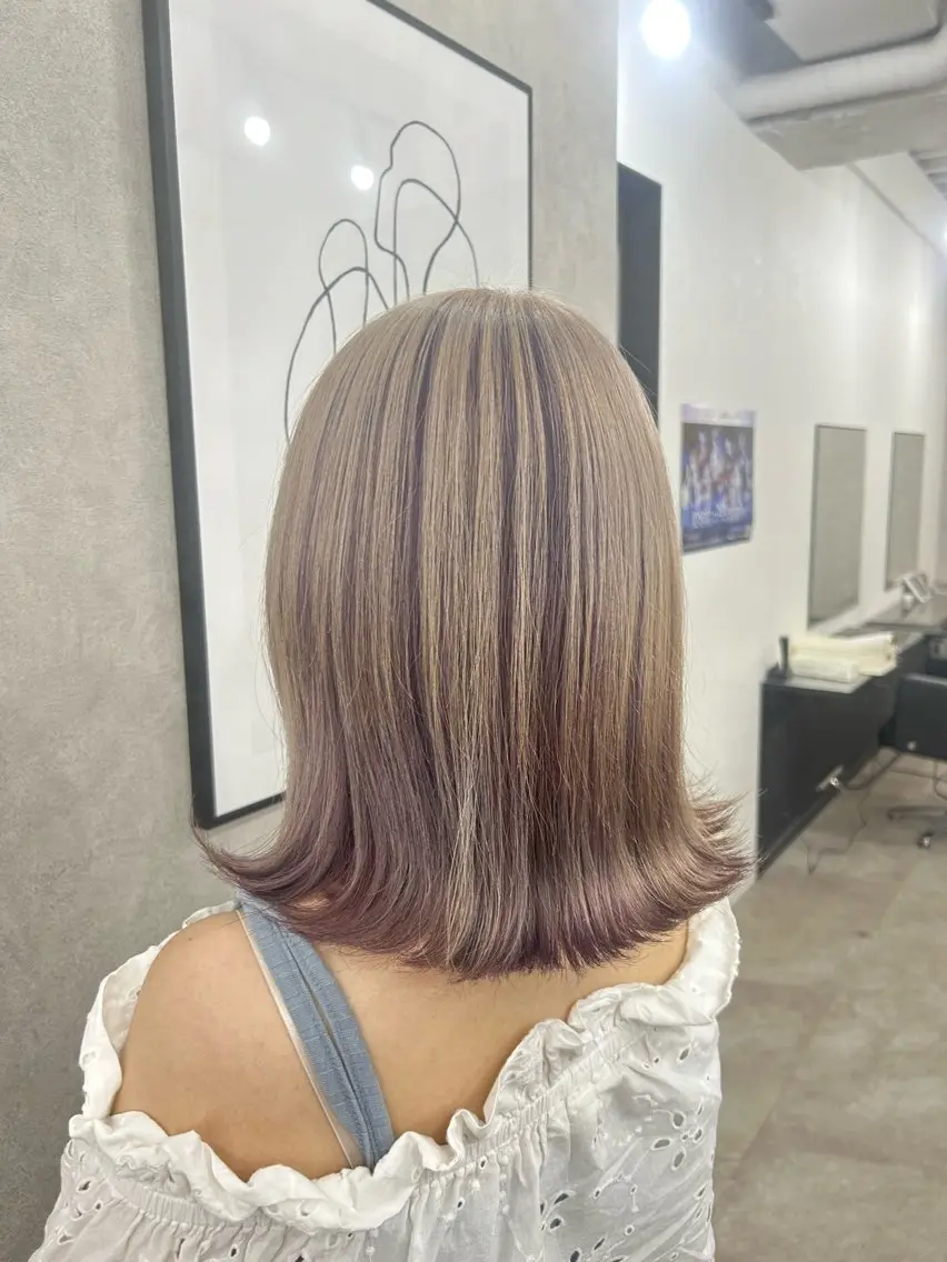 セミロング Suzuka ヘアアレンジ🎀💝のヘアスタイル
