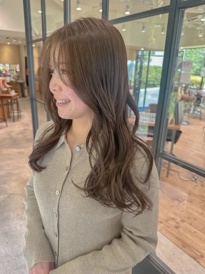 🌟定番【透明感×ツヤ感が叶う】 カット+カラーの写真
