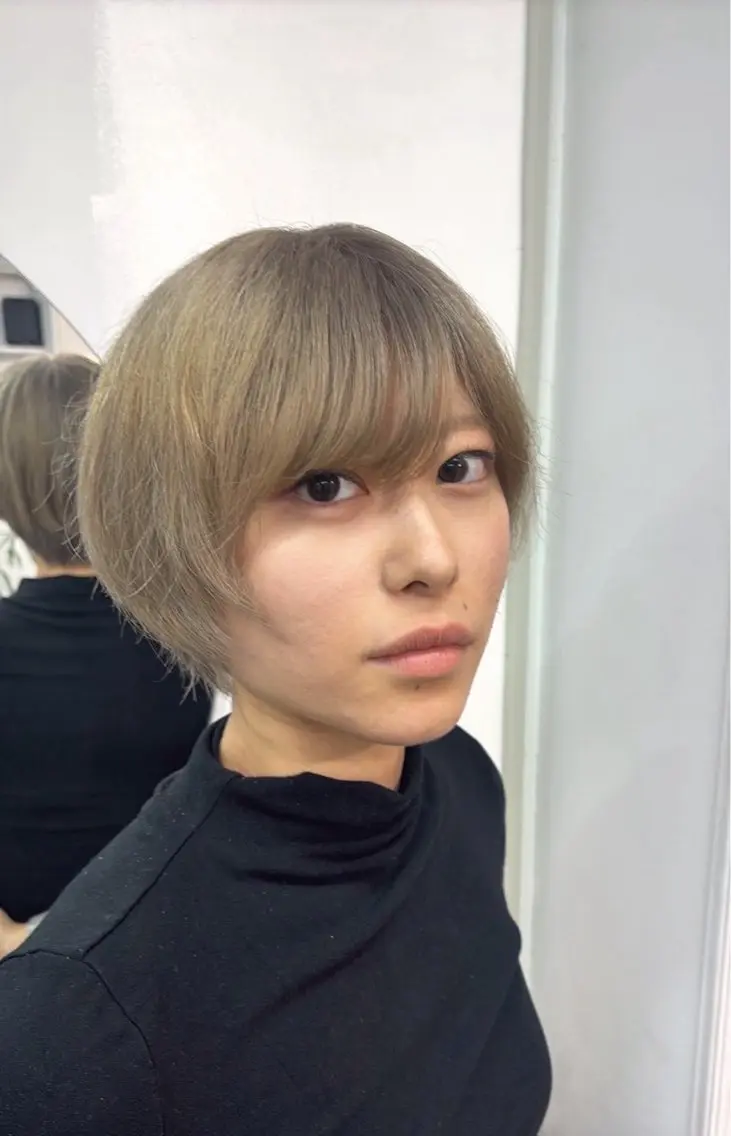 ショート カラー ヘアカラー 横浜/✨️透明感 カラー✨️/美優のヘアスタイル
