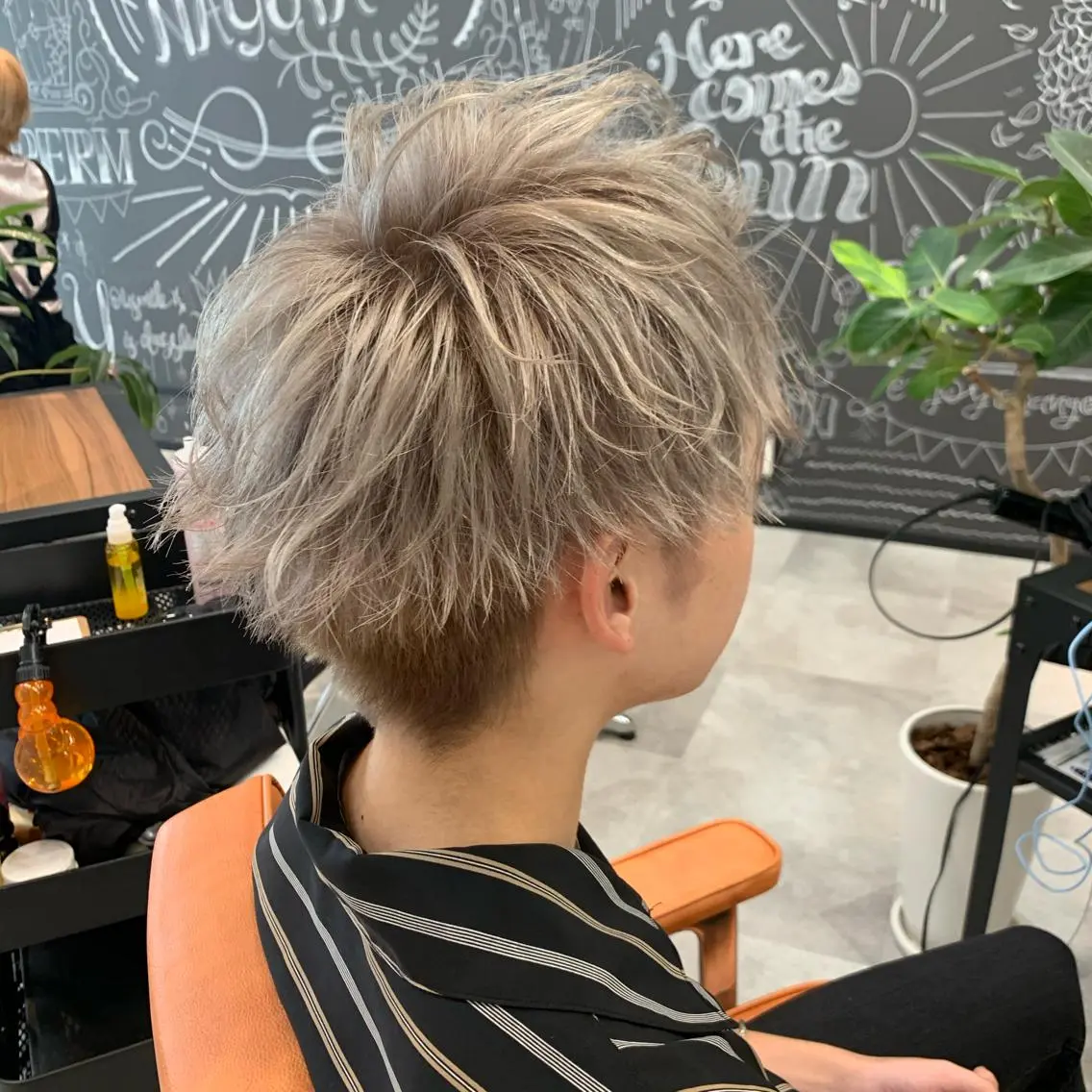 ショート カラー メンズ マツオカ マコのヘアスタイル