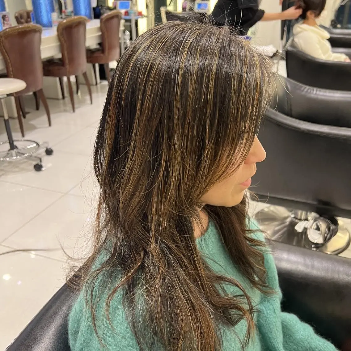 ロング カラー ❇️安達 優心❇️ レイヤー/艶髪特化のヘアスタイル