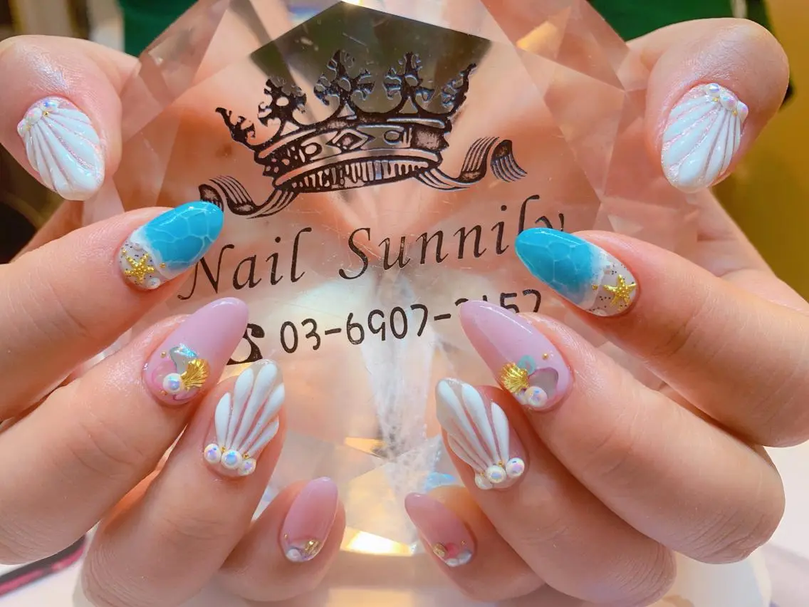 ネイル 長さだし専門店 M2　rikaのネイルデザイン