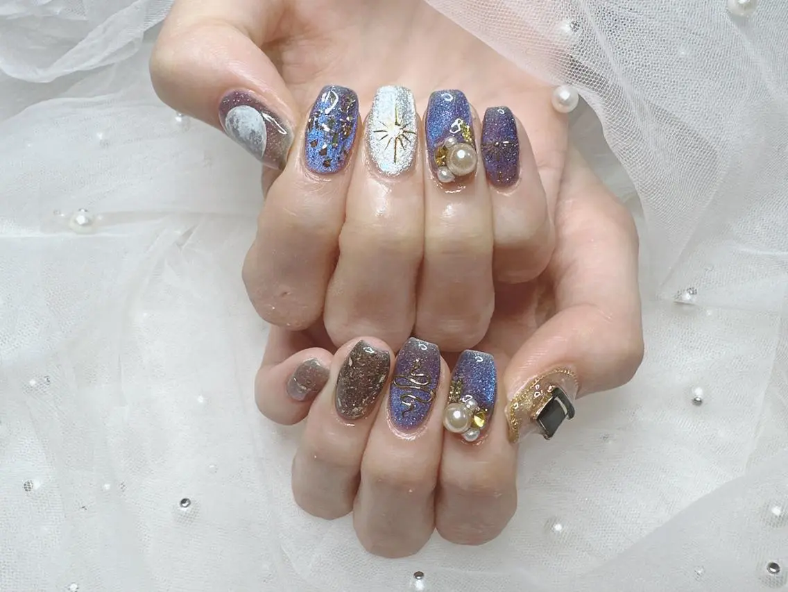 ネイル ハンドネイル 🎀シズカ nail🎀のネイルデザイン