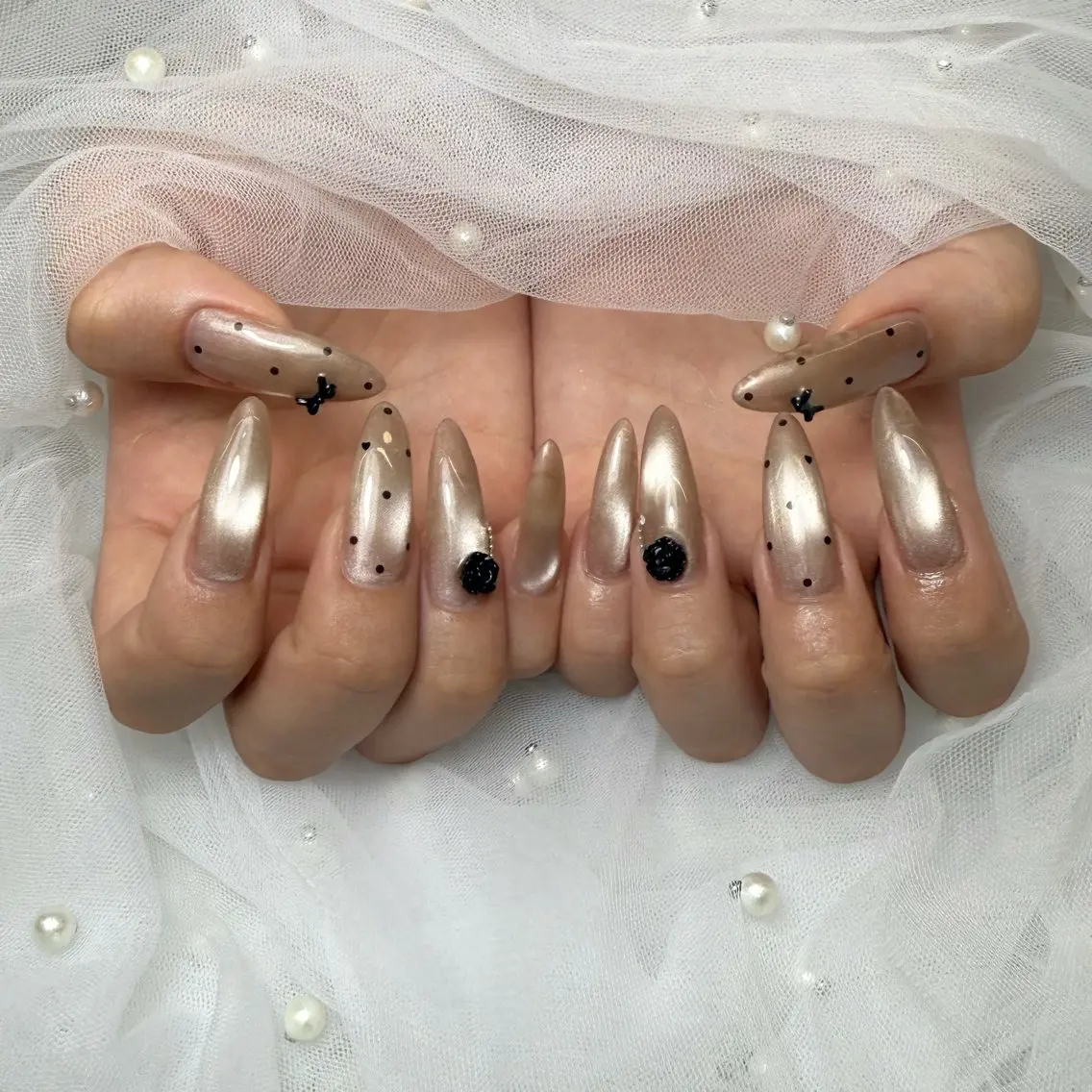 ネイル ハンドネイル mau🩵 堺筋本町nailのネイルデザイン