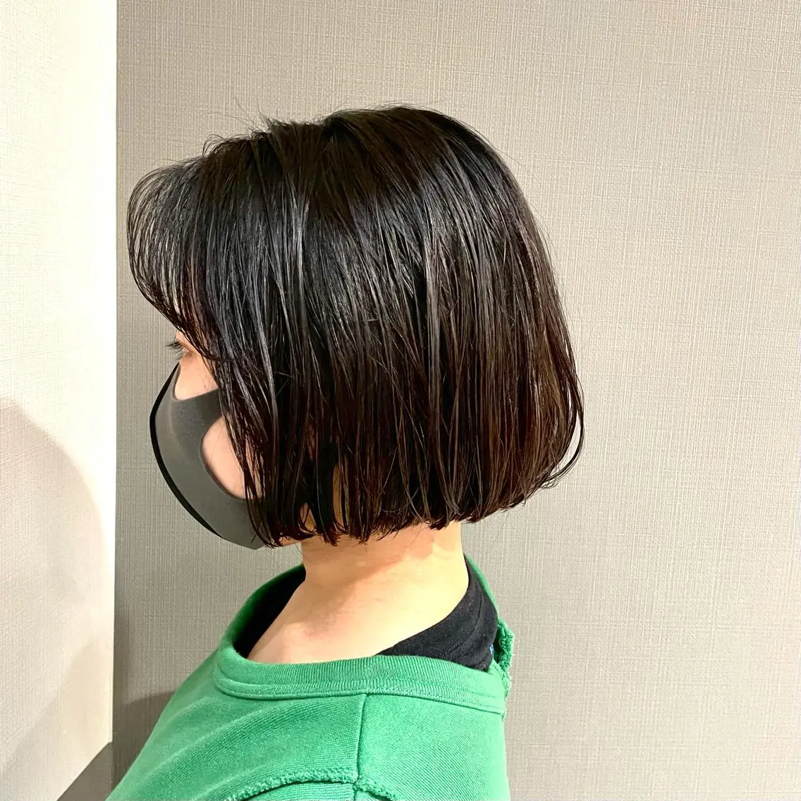 ショート ボブ カット パーマ ヘッドスパ モデルさん募集中IT byALBUM八王子のヘアスタイル
