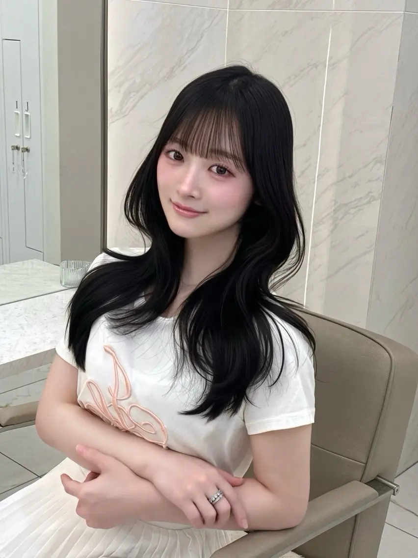 ロング カラー 小林 拳人のヘアスタイル