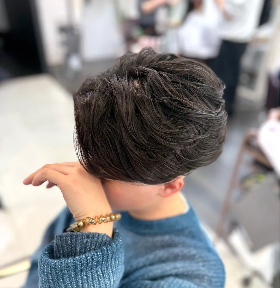 ショート パーマ メンズ フェザーパーマ メンズパーマ ニュアンスパーマ カット パーマ メンズパーマの達人 / タカシマダイスケのヘアスタイル