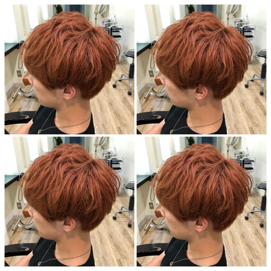 ショート カラー メンズ カット ヘアカラー トリートメント メンズ特化 /パーマ🫧ゆたかのヘアスタイル