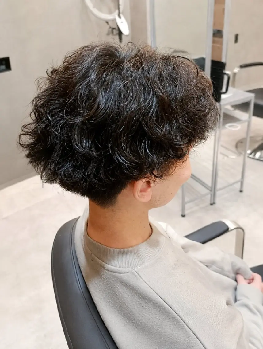[ご新規様]似合わせメンズカット+パーマの写真