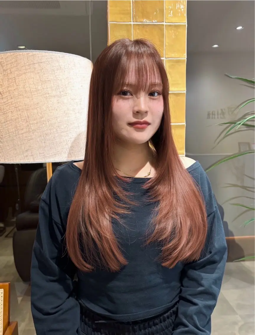 ✂︎レディースロングレイヤーカットモデル✂︎の写真