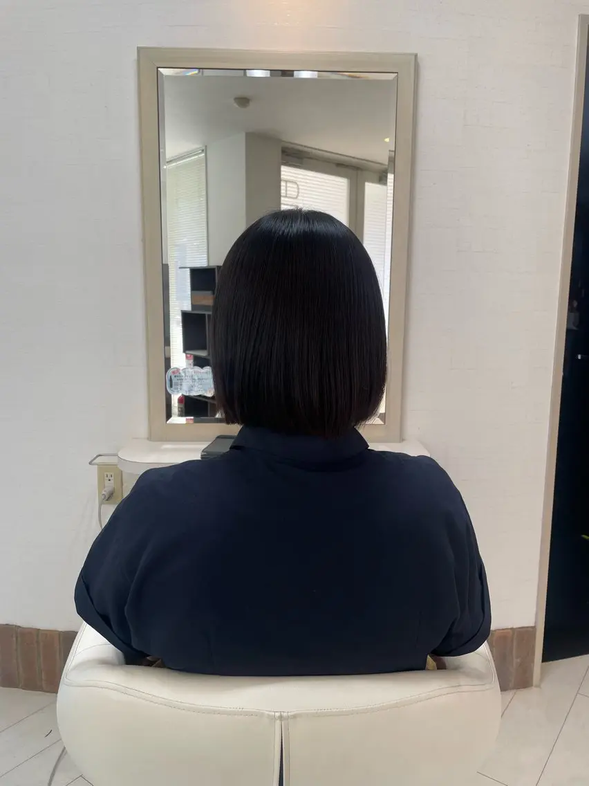 ミディアム アミーベル🧸🧡 本店✂️しおりのヘアスタイル