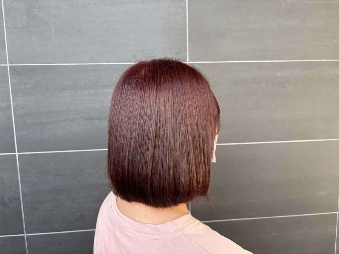 ミディアム 中村 梨央奈のヘアスタイル