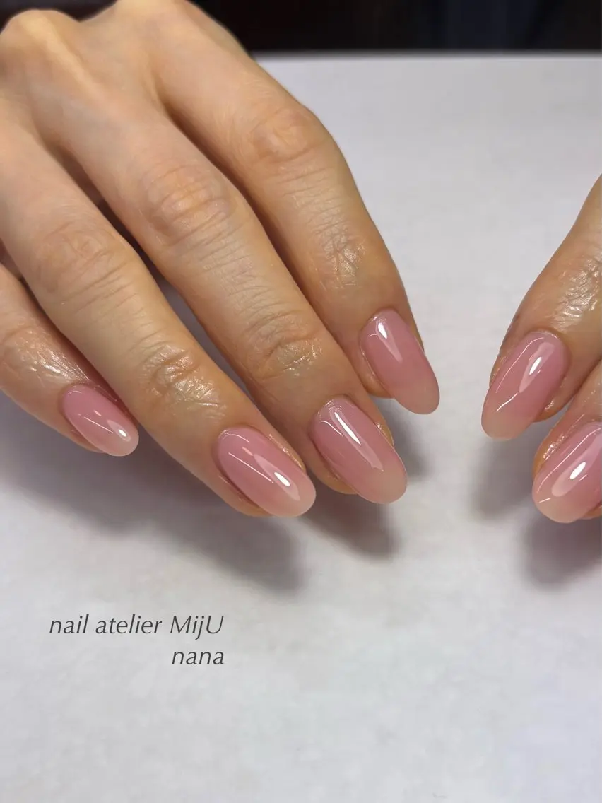 ネイル ワンカラーネイル ハンドネイル nana |MijU 高崎のネイルデザイン