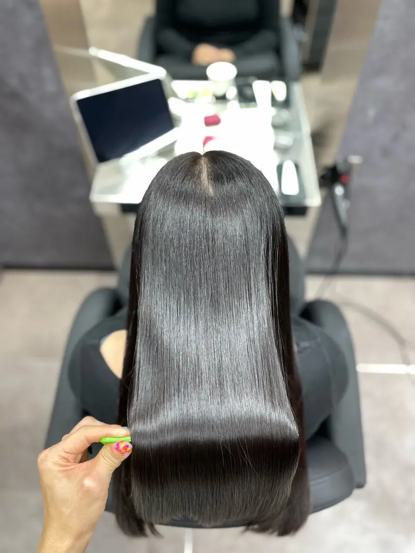 ロング カット 縮毛矯正 トリートメント CYNTHIADUE 店長| IRISUのヘアスタイル