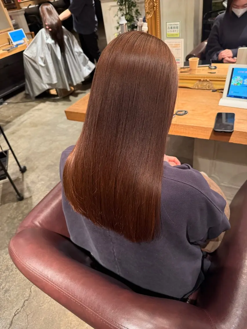 ロング 髪質改善/美髪矯正 林田和真のヘアスタイル