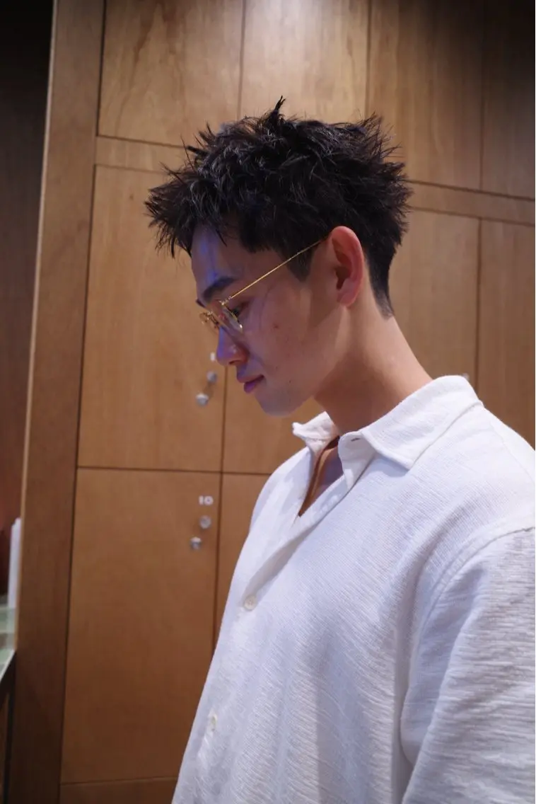 パーマ メンズ カット パーマ fifth 清水睦月のヘアスタイル