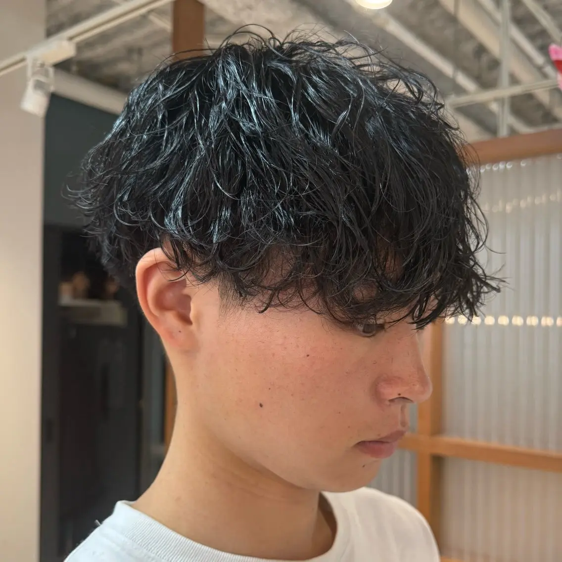 パーマ EIGHT 濱田響のヘアスタイル