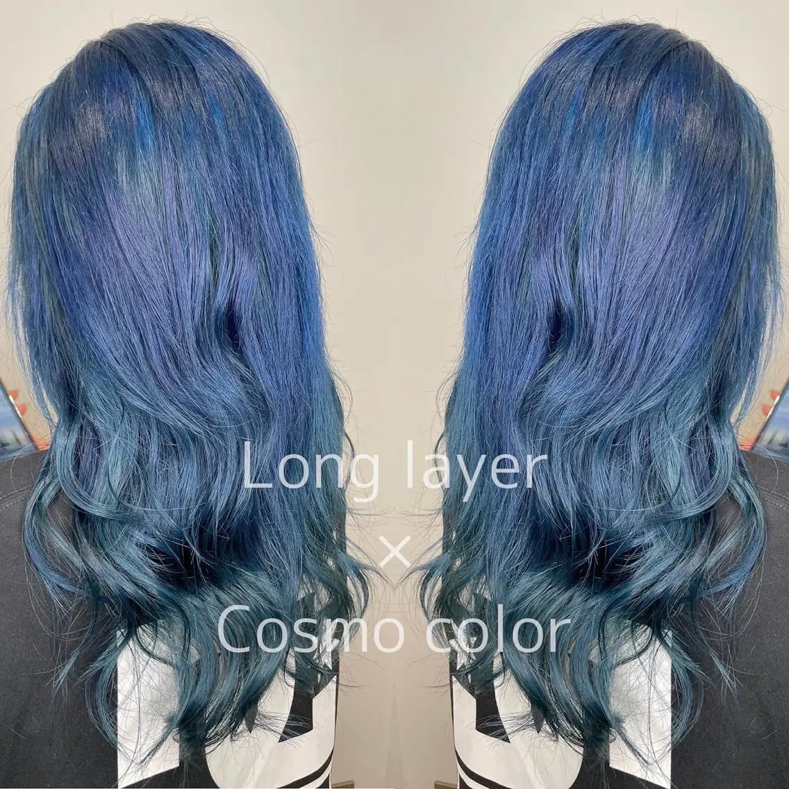 ロング カラー バレイヤージュ ブリーチ ケアブリーチ ダブルカラー イヤリングカラー ヘアカラー トリートメント 河合秀明/ショート /ボブ/レイヤーのヘアスタイル