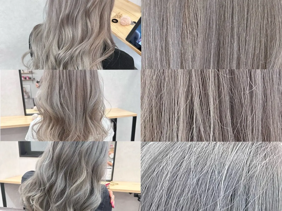 ロング カット ヘアカラー トリートメント 💎lino _by _ACNE💎 🧸のヘアスタイル