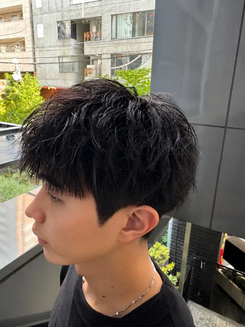 メンズ カット ヘアカラー トリートメント ハル/メンズ特化✨ unreve副店長のヘアスタイル