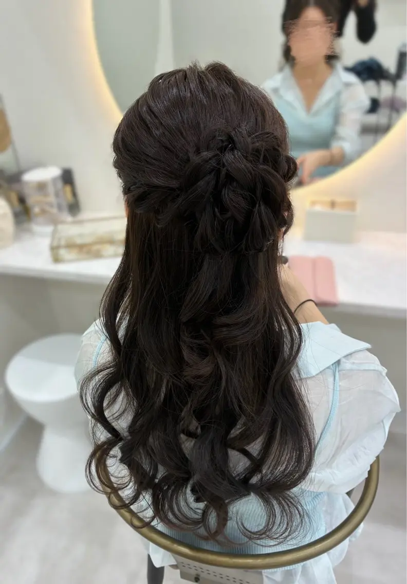 ロング ヘアセット 🫧六本木ヘアセット /ももか🫧のヘアスタイル
