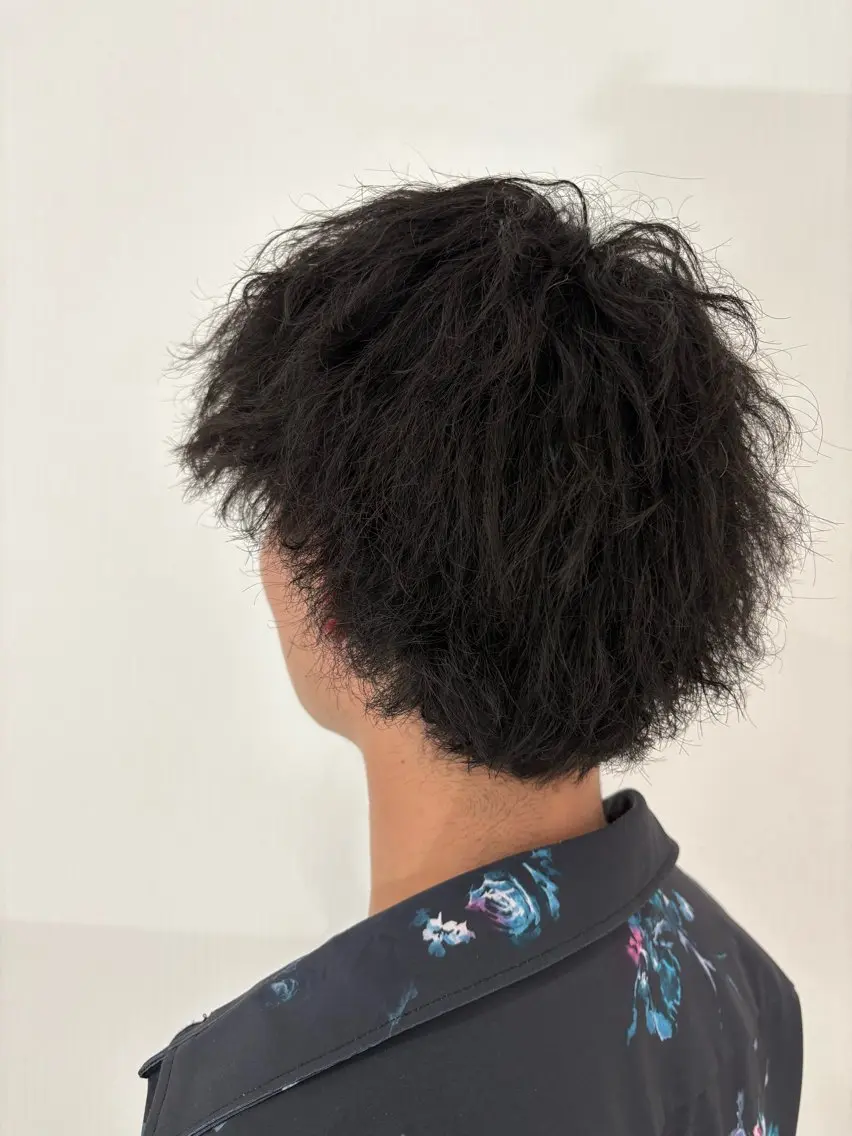 パーマ メンズ カット パーマ メンズ特化！赤澤 海斗のヘアスタイル