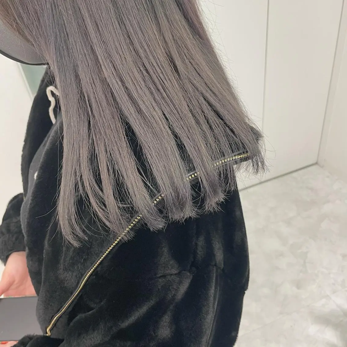セミロング カラー ヘアカラー 💗🤍透明感カラー 🤍💗kanonのヘアスタイル