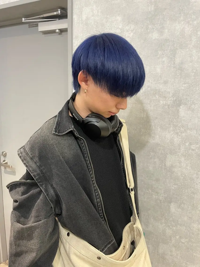 メンズ ヘアカラー トリートメント 🌐NATSUMI 🌐【寒色カラー】のヘアスタイル