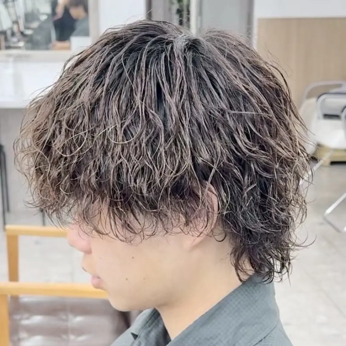 パーマ メンズ 🎩刈り上げ特化🎩 渡邉太耀のヘアスタイル