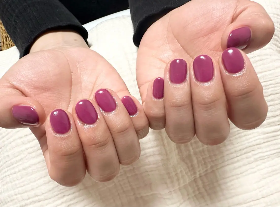 ネイル ワンカラーネイル saison nailのネイルデザイン