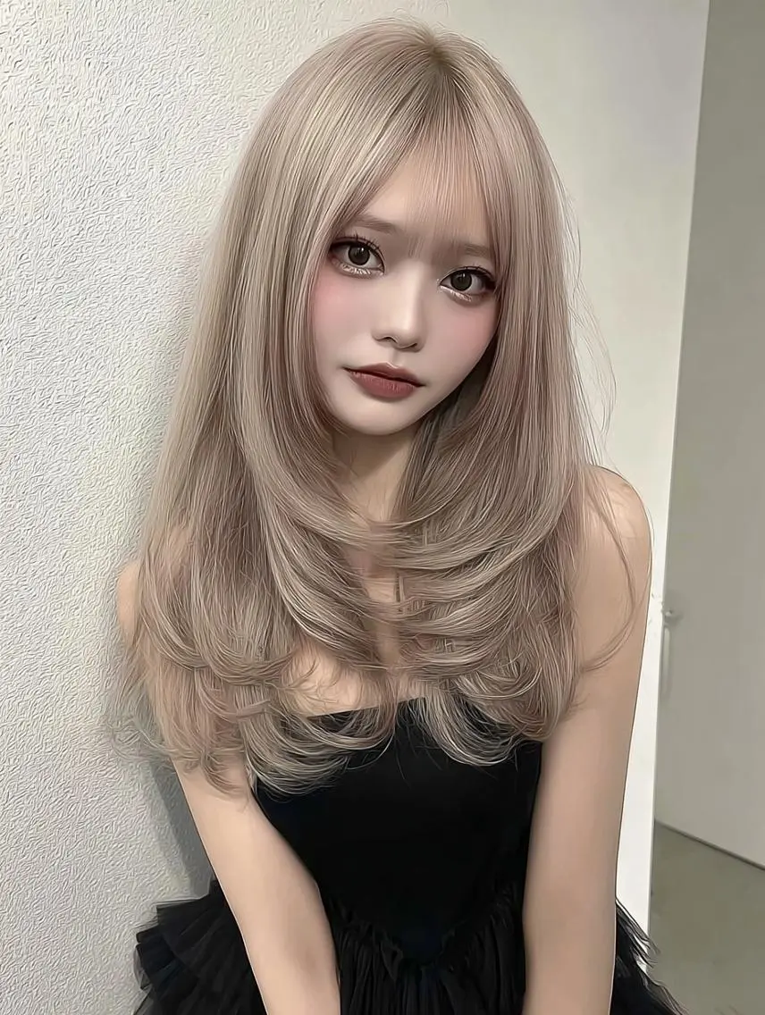 【ミニモ限定】カット+ケアブリーチカラー+トリートメントの写真