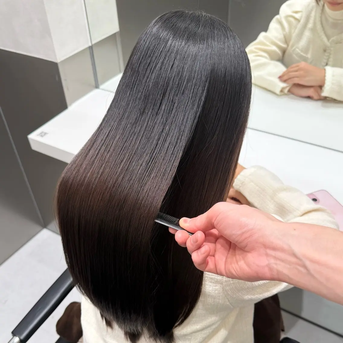 ロング トリートメント 美髪職人あお🦕 髪質改善｜原宿のヘアスタイル