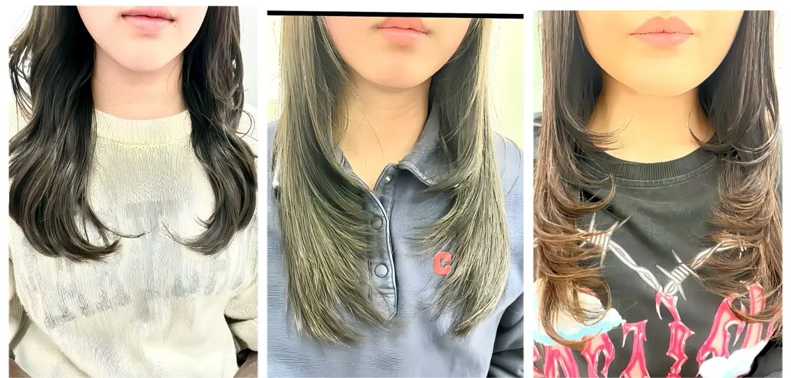 ロング レイヤーカット ウルフ・ハイレイヤー 🌟ナカノ・ユウヤのヘアスタイル