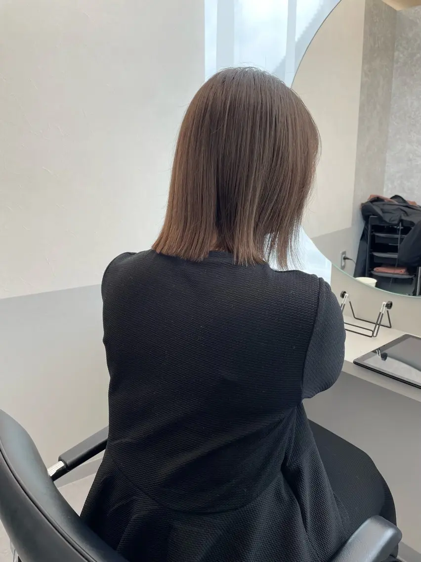 ミディアム カラー ヘアカラー トリートメント 🌷tocca Mai🌷のヘアスタイル