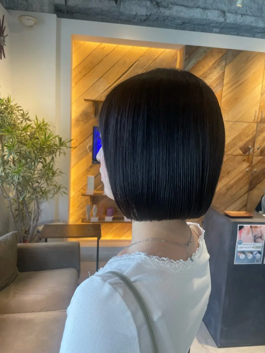 ショート カット 平塚/透明感カラー/ 湘南/結花のヘアスタイル