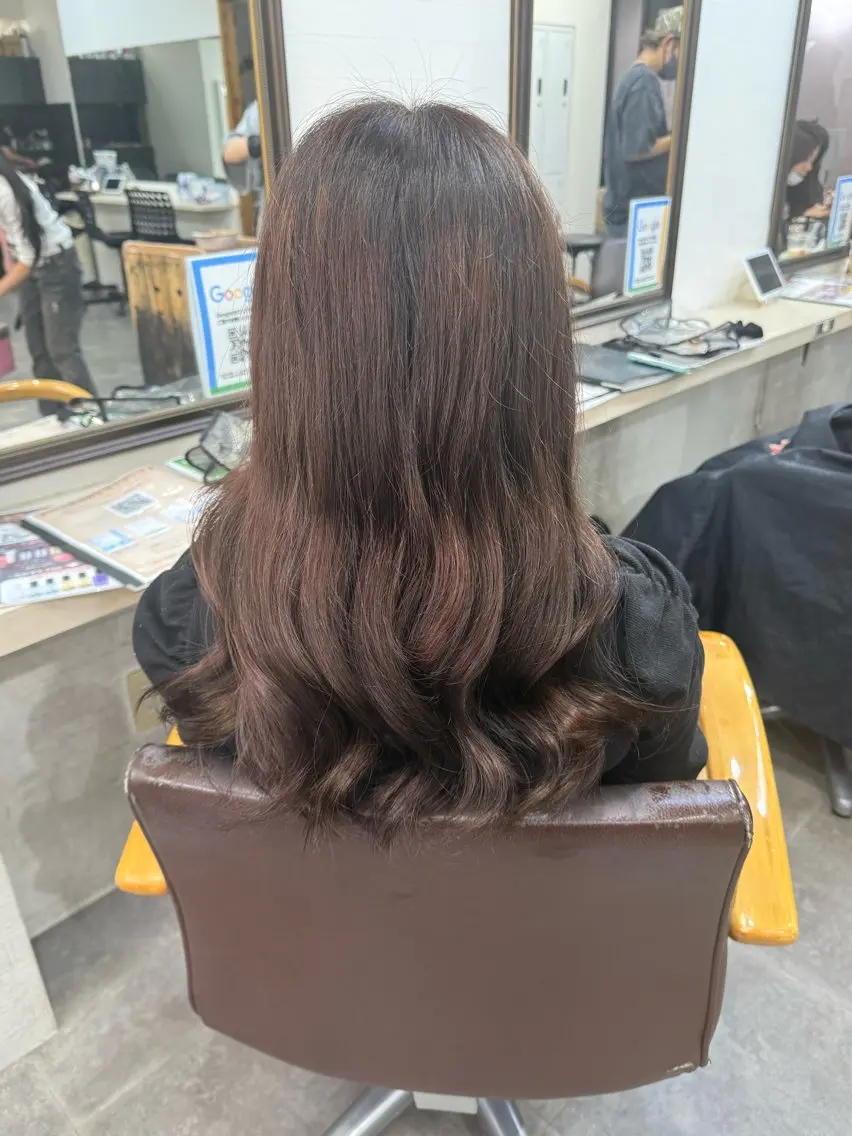 カラー ヘアカラー 🧸U-topia 🧸佐野ななみ🧸のヘアスタイル
