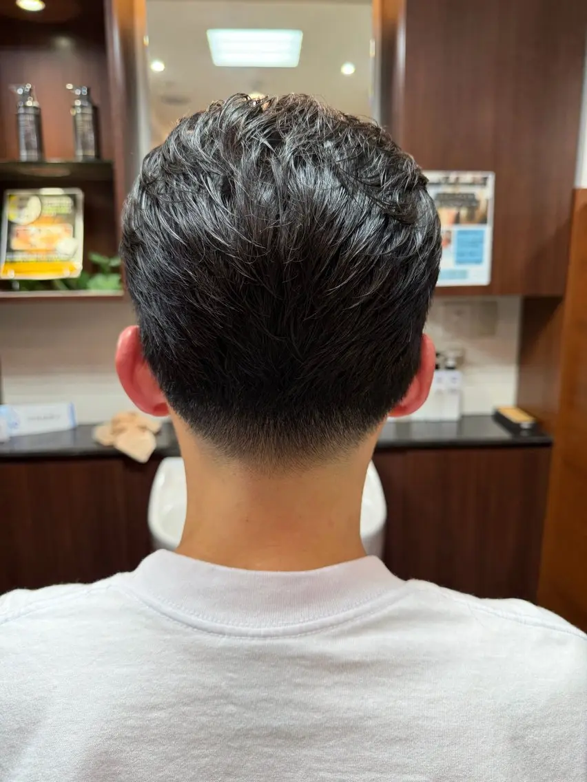 メンズ カット ヘアセット 糸山 仁のヘアスタイル