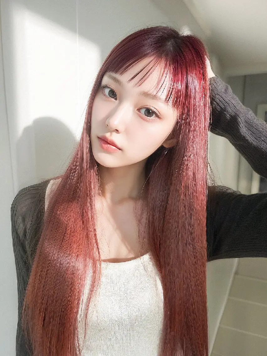 【Hot🔥】暖色ワンカラー+クイックトリートメントの写真