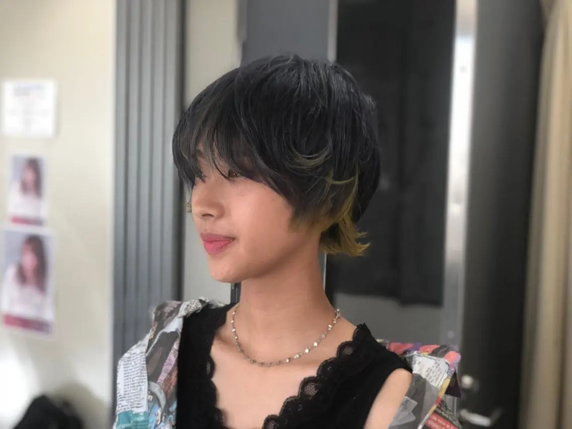 ショート カラー Snaly カラー特化ページのヘアスタイル
