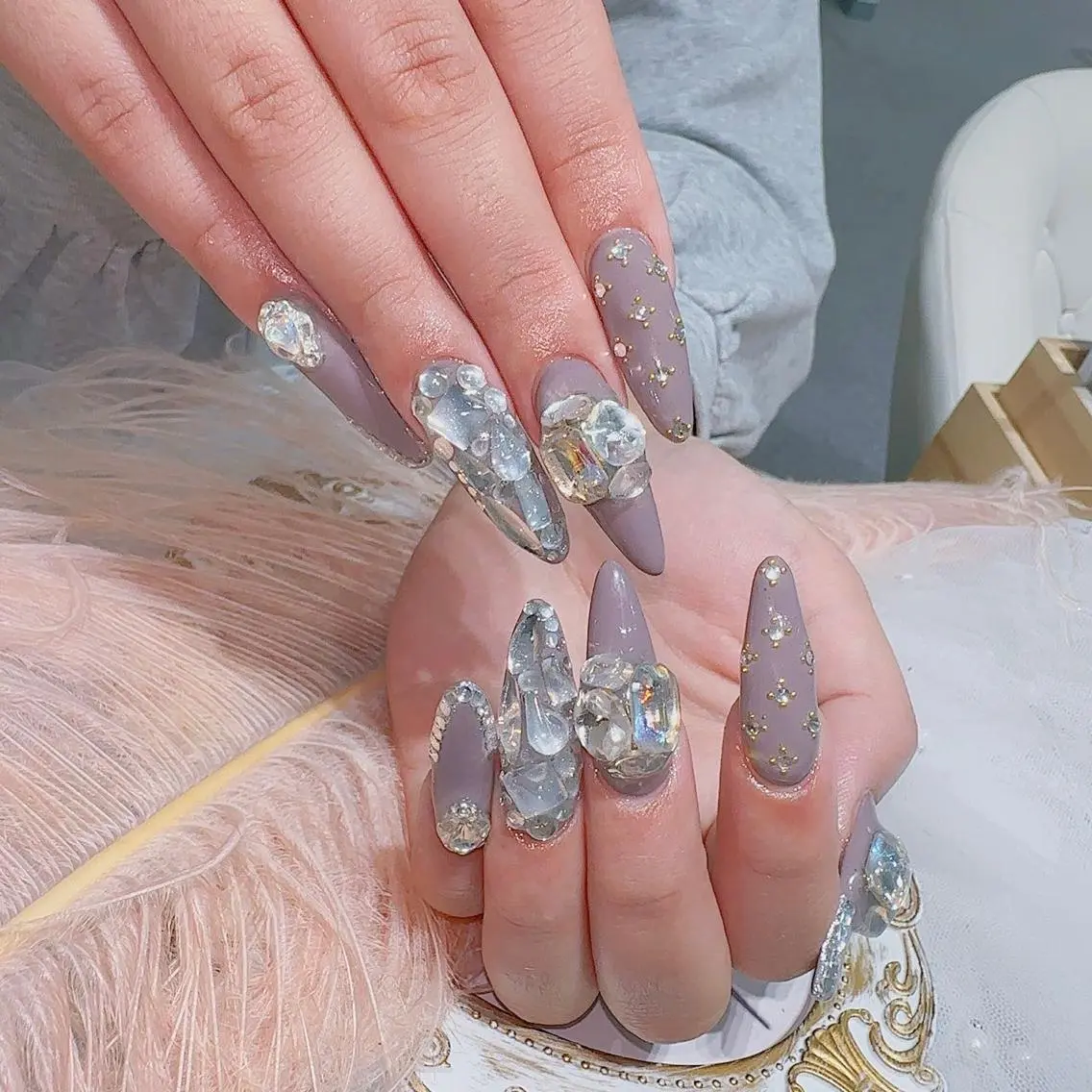 ネイル ハンドネイル Queens マオのネイルデザイン