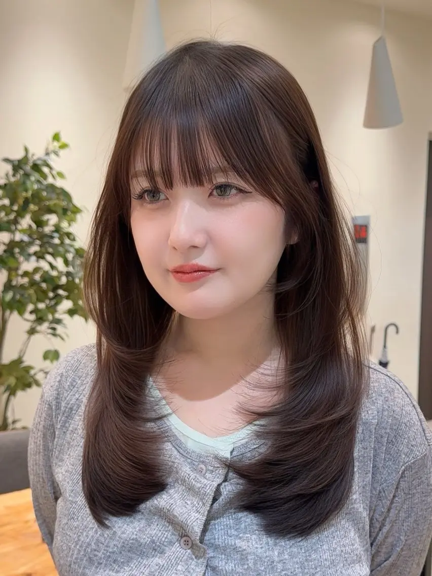 🩶限定🩶撮影🉑SNS掲載🉑の方のみ ⚠️審査あり⚠️⭐️似合わせ全体カット⭐️レイヤーカット.前髪顔まわりの写真