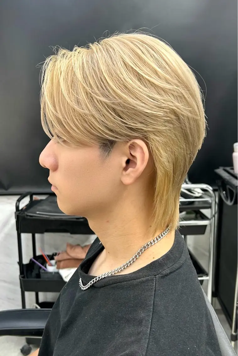 ショート カラー メンズ カット ヘアカラー メンズスタイリスト 前田雄輝のヘアスタイル