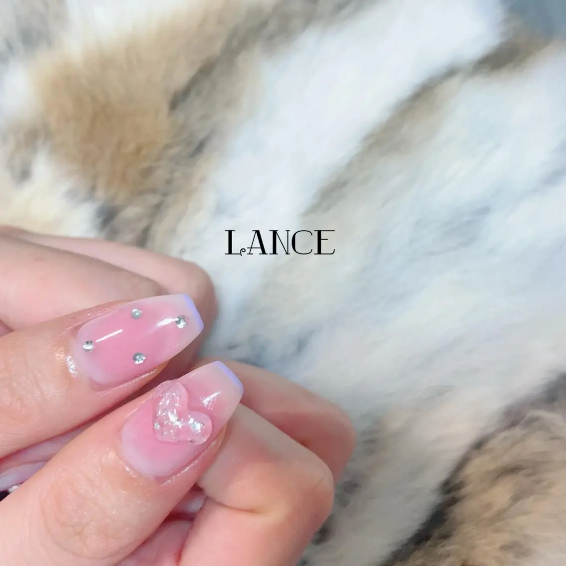 ミディアム ネイル オーロラネイル フットネイル フレンチネイル ミラーネイル ニュアンスネイル Lance nailのネイルデザイン